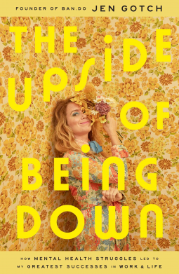 book cover for The Upside of Being Down