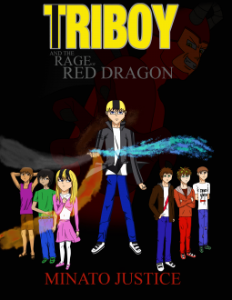 book cover for Triboy and the Rage of Red Dragon
