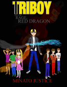 book cover for Triboy and the Rage of Red Dragon