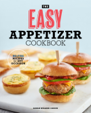book cover for The Easy Appetizer Cookbook