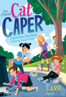 book cover for S.A.V.E. Squad Series Book 2: The Great Cat Caper