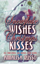 book cover for Snowflake Wishes, Christmas Kisses