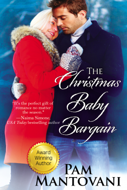 book cover for The Christmas Baby Bargain