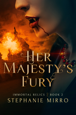 book cover for Her Majesty's Fury