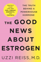 book cover for The Good News About Estrogen