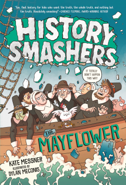 book cover for History Smashers: The Mayflower