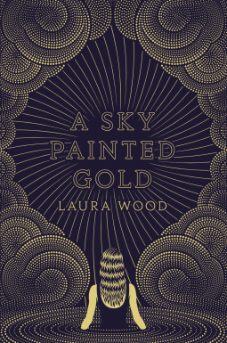 book cover for A Sky Painted Gold