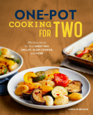 book cover for One-Pot Cooking for Two