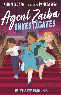 book cover for Agent Zaiba Investigates: The Missing Diamonds