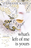 Cover Image: What's Left of Me is Yours