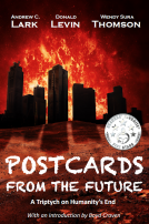 book cover for Postcards From the Future