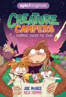 book cover for Surprise Under the Stars (Creature Campers Book 2)