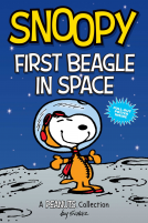 book cover for Snoopy: First Beagle in Space