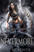 book cover for Nevermore
