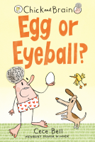 book cover for Chick and Brain: Egg or Eyeball?