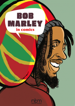 book cover for Bob Marley in Comics!
