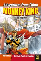 book cover for Monkey King Volume 1