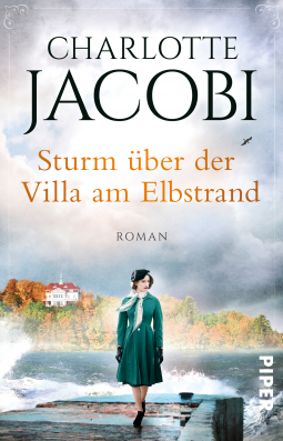 Buchcover für Sturm über der Villa am Elbstrand