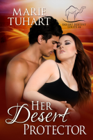 book cover for Her Desert Protector