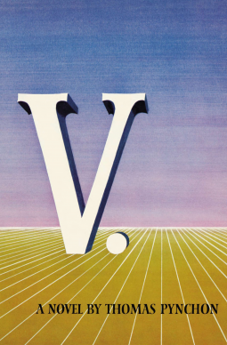book cover for V.