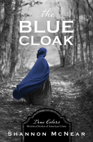 book cover for The Blue Cloak