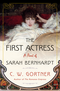 book cover for The First Actress