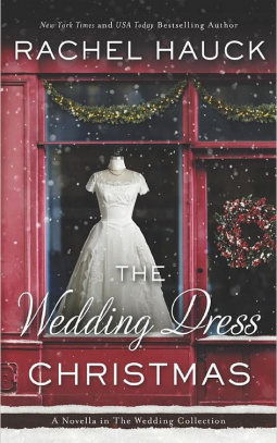 book cover for The Wedding Dress Christmas