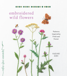 book cover for Embroidered Wild Flowers