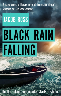 book cover for Black Rain Falling