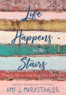 book cover for Life Happens on the Stairs