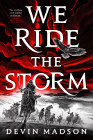 book cover for We Ride the Storm