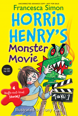 book cover for Horrid Henry's Monster Movie