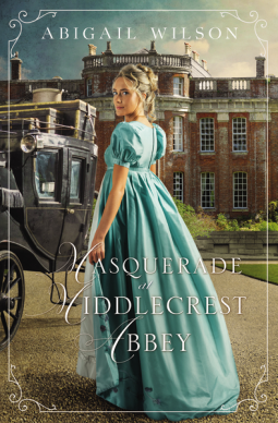 book cover for Masquerade at Middlecrest Abbey