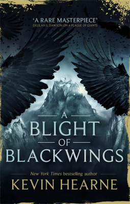 book cover for A Blight of Blackwings