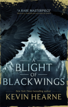 book cover for A Blight of Blackwings