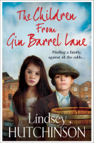 book cover for The Children from Gin Barrel Lane