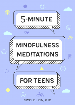 book cover for 5-Minute Mindfulness Meditations for Teens