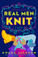 book cover for Real Men Knit