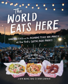 book cover for The World Eats Here