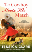 book cover for The Cowboy Meets His Match