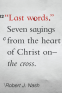 Cover Image: Last Words
