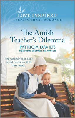 book cover for The Amish Teacher's Dilemma