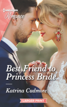 book cover for Best Friend to Princess Bride