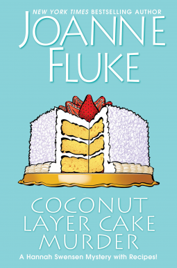 book cover for Coconut Layer Cake Murder