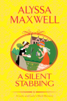 book cover for A Silent Stabbing