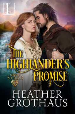 book cover for The Highlander's Promise