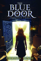 book cover for The Blue Door