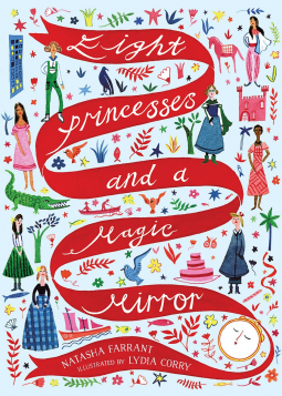 book cover for Eight Princesses and a Magic Mirror