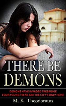 book cover for There Be Demons