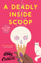 book cover for A Deadly Inside Scoop